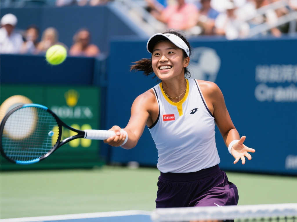 张奔斗:郑钦文阳光双赛,绽放耀眼光芒 张奔斗:郑钦文阳光双赛,绽放耀眼光芒