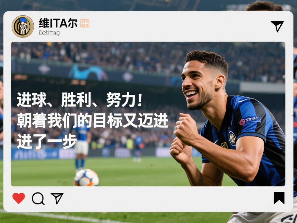 维塔尔社媒：进球与胜利齐飞，努力让我们更接近目标⚽
